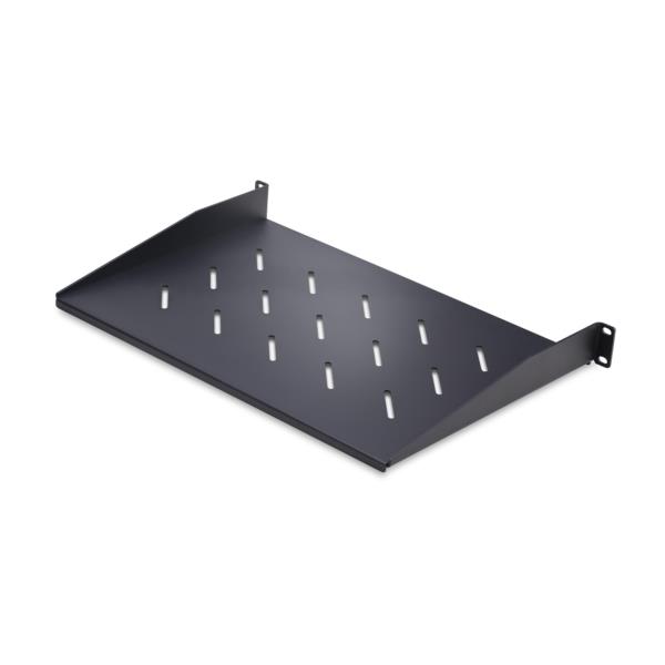 サーバーラック棚板/1U/19インチラック対応/放熱スリット付/奥行31.5cm/耐荷重11.3kg/ラックアクセサリー