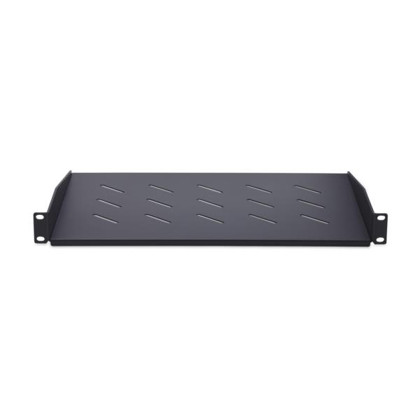 サーバーラック棚板/1U/19インチラック対応/放熱スリット付/奥行31.5cm/耐荷重11.3kg/ラックアクセサリー