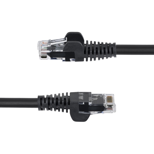 Cat6 LANケーブル/30m/ブラック/UTP/100W PoE/純銅導体/スナッグレス/カテゴリ6 イーサネット
