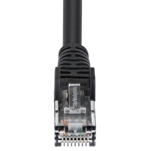 Cat6 LANケーブル/30m/ブラック/UTP/100W PoE/純銅導体/スナッグレス/カテゴリ6 イーサネット