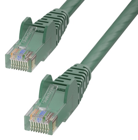 Cat6 LANケーブル/30m/グリーン/UTP/100W PoE/純銅導体/スナッグレス/カテゴリ6 イーサネット