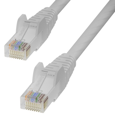 Cat6 LANケーブル/30m/ホワイト/UTP/100W PoE/純銅導体/スナッグレス/カテゴリ6 イーサネット