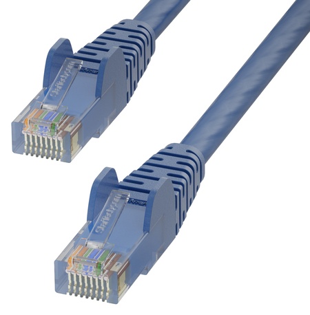 Cat6 LANケーブル/7m/ブルー/UTP/100W PoE/純銅導体/スナッグレス/カテゴリ6 イーサネット