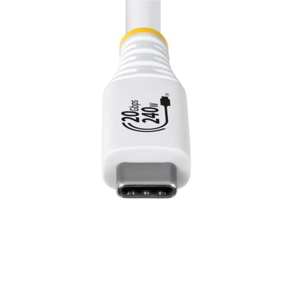 USB4ケーブル/2m/20Gbps/240W PD EPR/4K 120Hz/高速充電 データ転送/USB Type-C