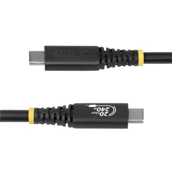 USB4ケーブル/2m/20Gbps/240W PD EPR/4K 120Hz/高速充電 データ転送/USB Type-C