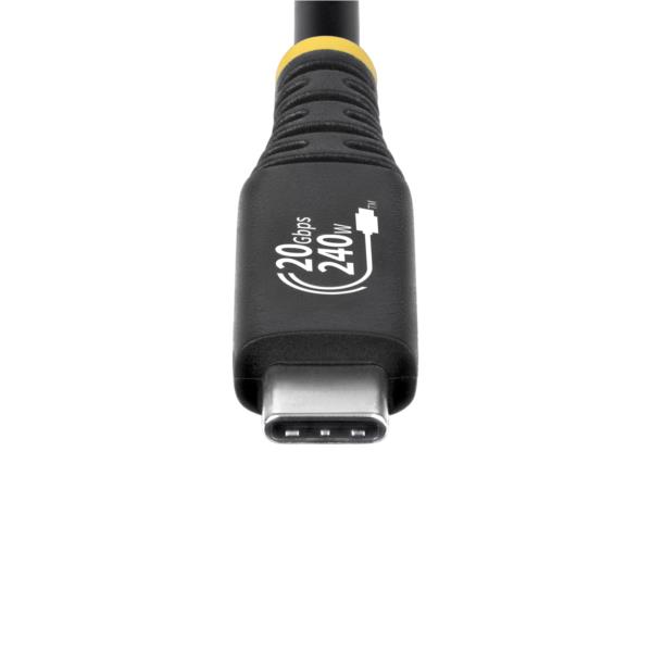USB4ケーブル/2m/20Gbps/240W PD EPR/4K 120Hz/高速充電 データ転送/USB Type-C