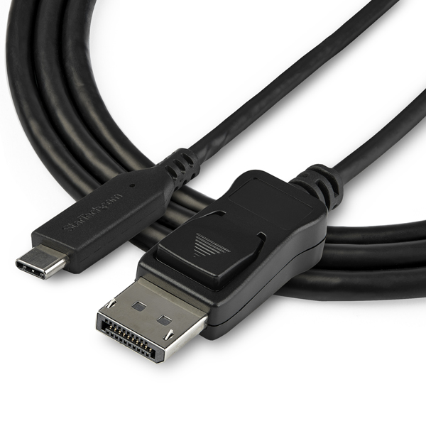USB-C-DisplayPort変換アダプタケーブル1m8K/30Hz対応HBR3USBType-C専用ディスプレイアダプタThunderbolt3互換
