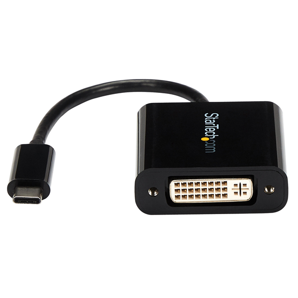USBType-C-DVI変換アダプタUSB-Cポート搭載MacBook/ChromebookPixelに対応