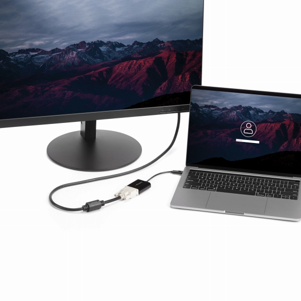 USBType-C-DVI変換アダプタUSB-Cポート搭載MacBook/ChromebookPixelに対応