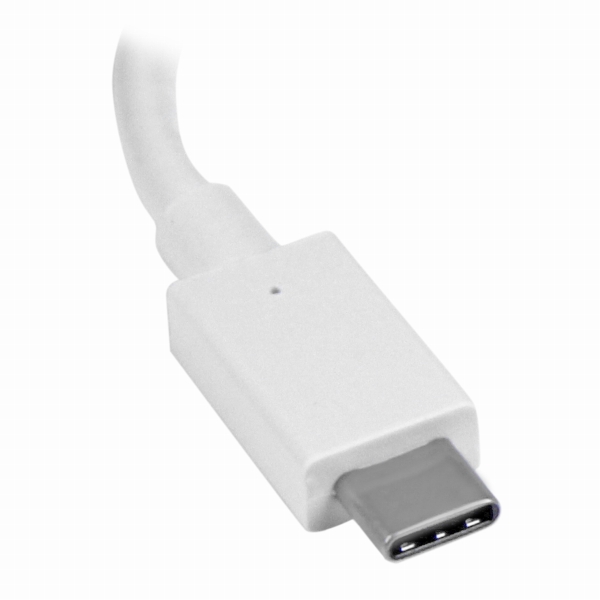 USB-C-HDMI変換アダプタホワイト4K/60Hz対応USBType-C(オス)-HDMI(メス)