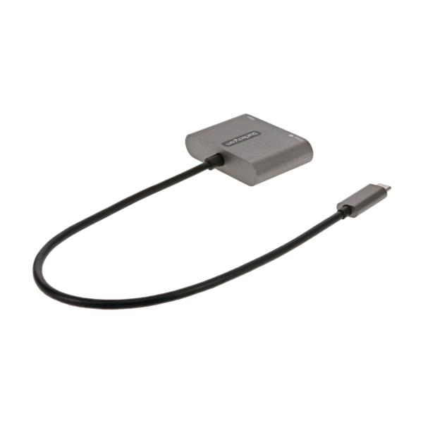 USBType-Cマルチ変換アダプター/USB-Cマルチハブ/USB-C-4KHDMIビデオ/100WPDパススルー/USB3.05Gbpsハブ(1xType-C+1xType-A)/タイプC対応トラベルドック