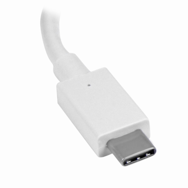 USB-C-HDMIディスプレイアダプタホワイトUSB3.1Type-C(オス)-HDMI(メス)4K解像度対応