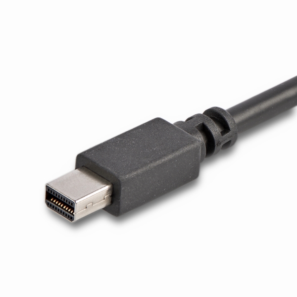 1.8mUSB-C-MiniDisplayPortケーブル4K/60HzブラックUSBType-C-mDPケーブル