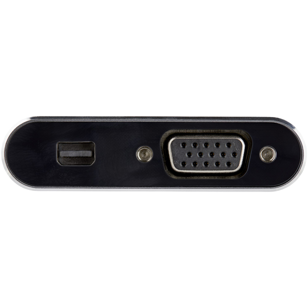 USBType-Cマルチ変換アダプタMiniDisplayPort(4K/60Hz)またはVGA出力アルミ筐体HDR対応