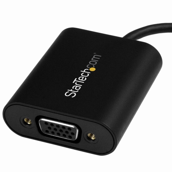 USB-C-VGA変換アダプタプレゼンテーション・モード切替スイッチ最高解像度2048x1280(1920x1200にも対応)USBType-C(オス)-アナログRGB/D-Sub15ピン(メス)