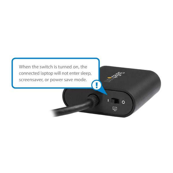 USB-C-VGA変換アダプタプレゼンテーション・モード切替スイッチ最高解像度2048x1280(1920x1200にも対応)USBType-C(オス)-アナログRGB/D-Sub15ピン(メス)
