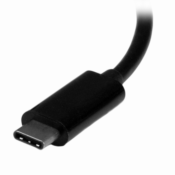 3in1USBType-Cマルチアダプタ4K/30HzUSB-C-HDMI/DVI/VGAブラック