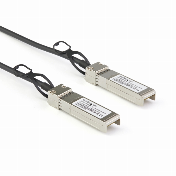 DAC Twinaxケーブル／3m／Dell EMC DAC-SFP-10G-3M互換／10GbE SFP+ 銅線DAC