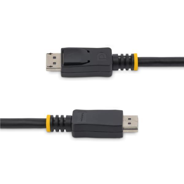 DisplayPortケーブル/50cm/ディスプレイポート1.2/VESA規格認定モニターケーブル/4K60Hz/ラッチ付きDPコネクタオス-オス