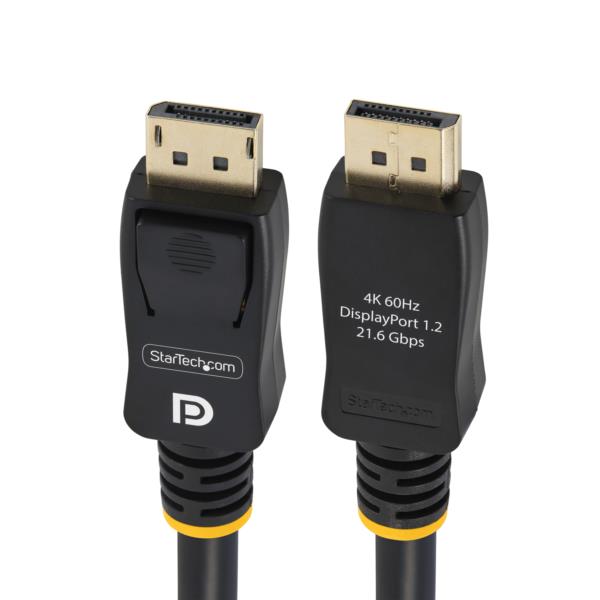 DisplayPort 1.2 ケーブル/4.6m/10本入り/4K60Hz/VESA/DPオス - DPオス/ブラック