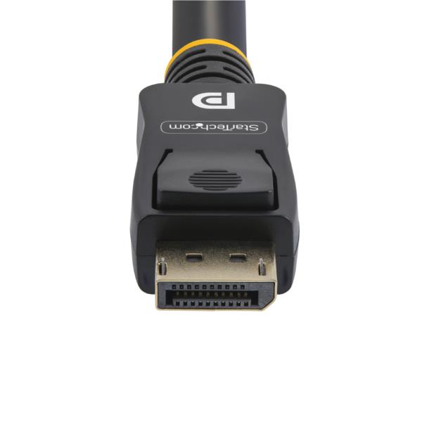 DisplayPort 1.2 ケーブル/4.6m/4K60Hz/VESA/ラッチ付き/DPオス - DPオス/ブラック