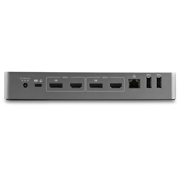 ドッキングステーションUSBType-C/Type-A対応デュアル4Kディスプレイ(DP/HDMI)100WPDMac/Windows/ChromeOS4xUSB3.0ポート