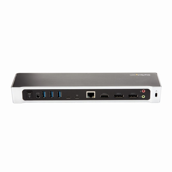 USBType-Cドックトリプル4Kモニター60WPowerDeliveryMac&Windows対応5xUSB3.0ポート