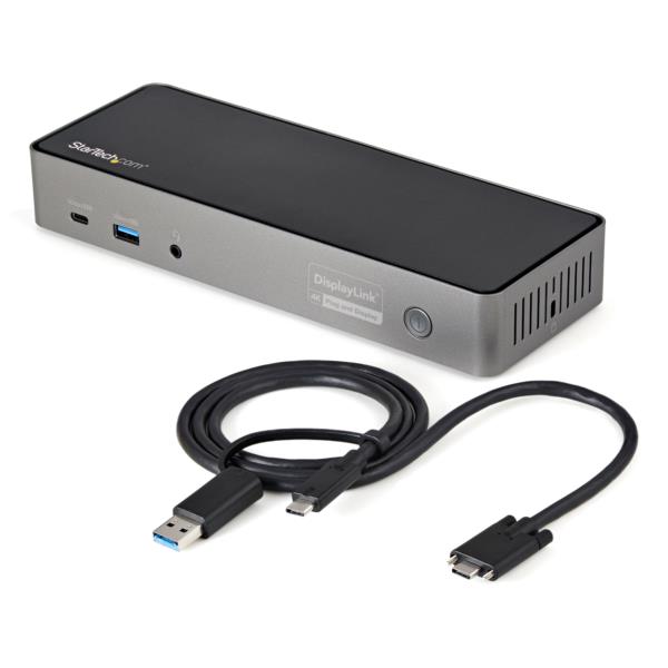 USB-C&USB-A対応ドッキングステーション/3面モニター対応/85WUSBPD/4K60Hz対応HDMI&DiplayPortトリプルモニター/6ポートUSBハブ/ギガビット有線LAN