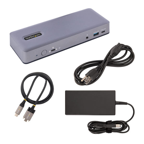 ドッキングステーション/USB-C/3画面/4K60Hz/30Hz/HDMI+DP/60W PD/6xUSBハブ/LAN