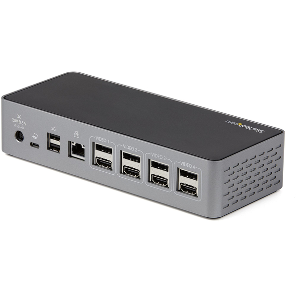ドッキングステーション/USB-C/4画面/4K60Hz HDMI & DP/100W PD/USBハブ/LAN/多機能