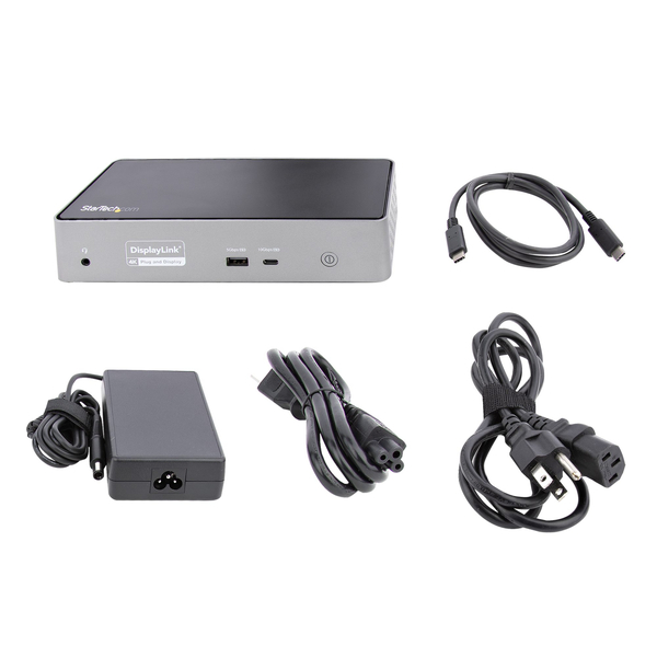 ドッキングステーション/USB-C/4画面/4K60Hz HDMI & DP/100W PD/USBハブ/LAN/多機能