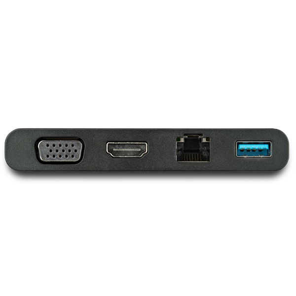 USBType-C接続マルチアダプタHDMI/VGA対応1xUSB-AMac/Windows/Chrome対応4K1xUSB-AポートGbEポート