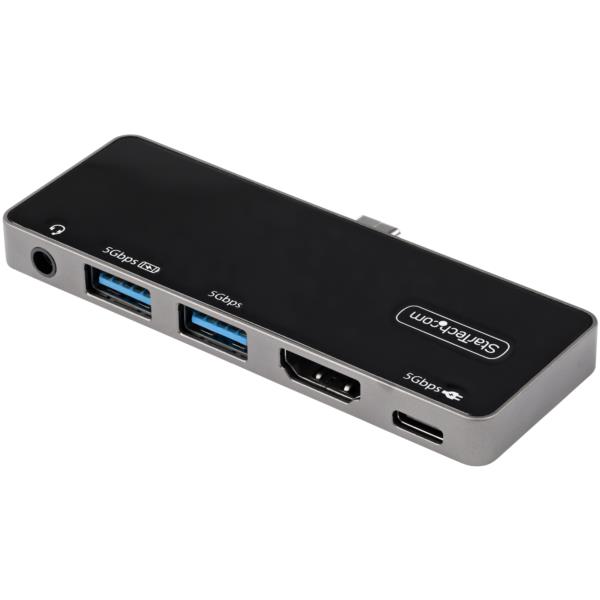 USBType-Cマルチ変換アダプター/直挿しタイプ/USB-Cマルチハブ/4K60HzHDMI2.0/100WUSBPD/USB3.0ハブ(2xUSB-A)/3.5mmステレオミニ/タイプCトラベルドック