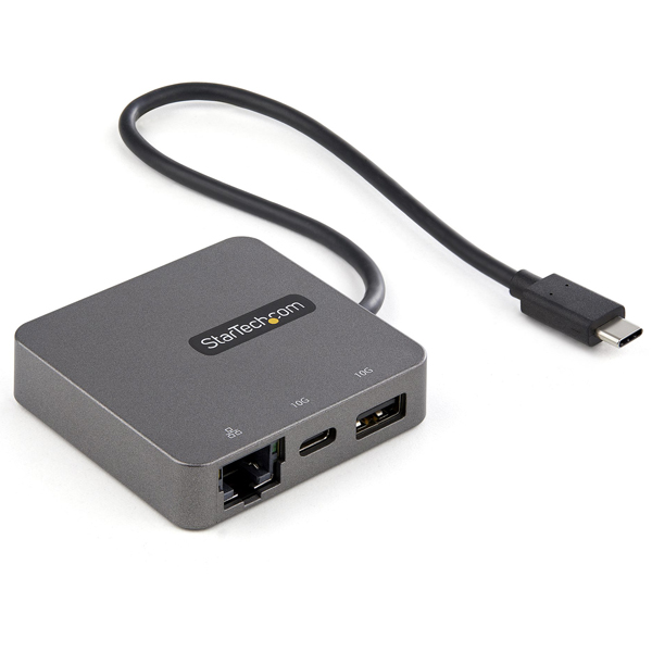USB-C接続マルチアダプタUSB3.1Gen2Type-C対応マルチハブ4KHDMI/1080pVGA10Gbps対応USB-A&USB-Cポートギガビット有線LANThunderbolt3対応