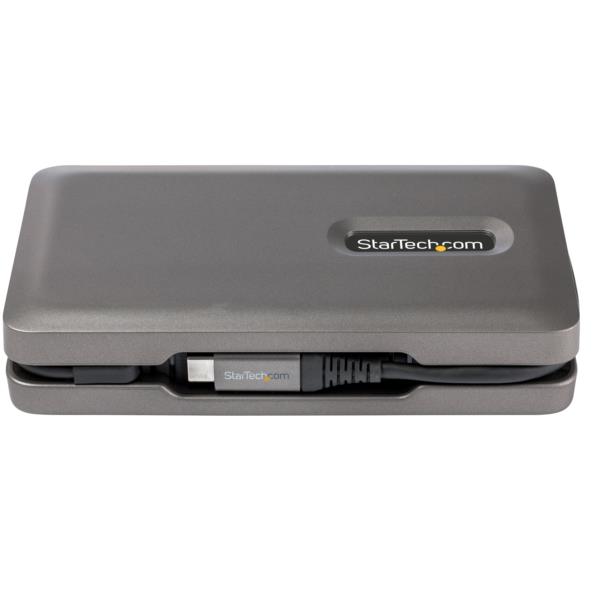 USBType-Cマルチ変換アダプター/4K60HzHDMI2.0/2ポート10GbpsUSBハブ/SD&MicroSDカードリーダー/ギガビット有線LANポート/100WUSBPD/25cmケーブル
