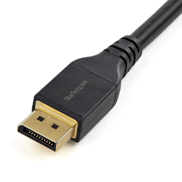 DisplayPort1.4ケーブル-4m/VESA認定/8K(60Hz)/HBR3/HDR/ラッチ付きコネクタ/ライフタイム保証