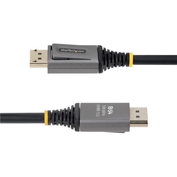 DisplayPort 2.1ケーブル/1m/8K60Hz・8K144Hz/DP54 VESA準拠/DSC1.2a
