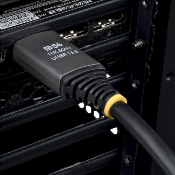 DisplayPort 2.1ケーブル/2m/8K60Hz・8K144Hz/DP54 VESA準拠/DSC1.2a