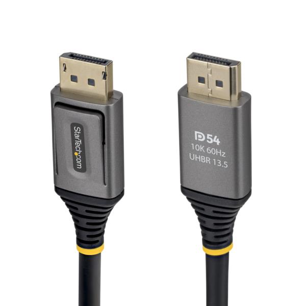 DisplayPort 2.1ケーブル/3m/8K60Hz・8K144Hz/DP54 VESA準拠/DSC1.2a