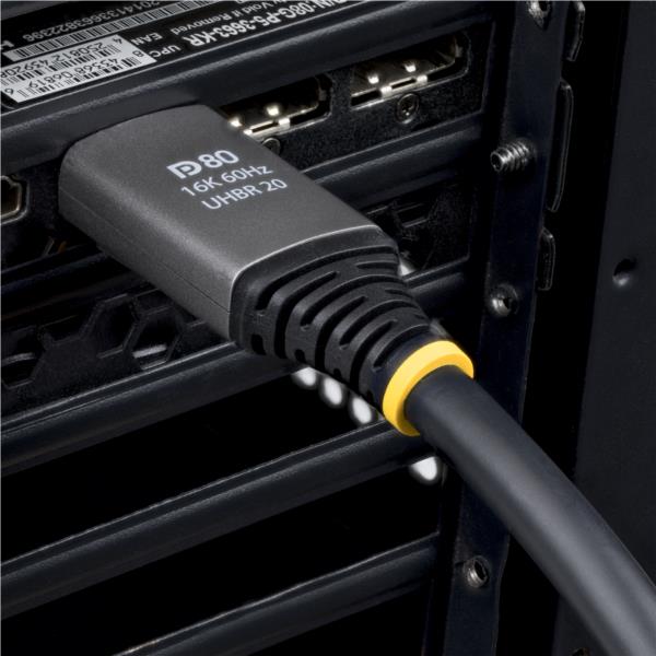 DisplayPort 2.1ケーブル/50cm/8K60Hz・8K240Hz/DP80 VESA準拠/DSC1.2a