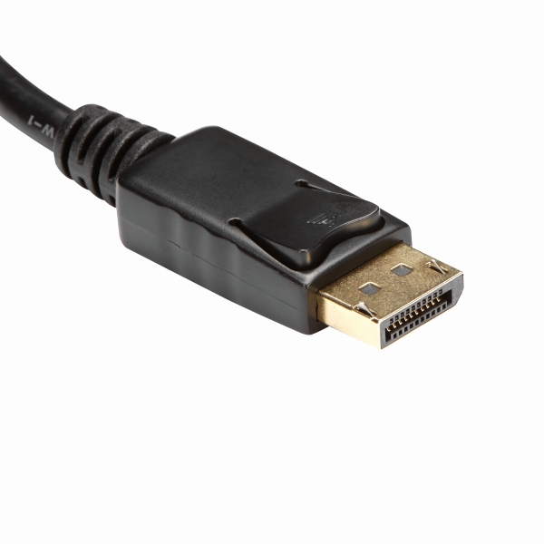 DisplayPort(オス)-HDMI(メス)変換アダプタディスプレイポート/DP-HDMI変換ケーブル1920x12005.1ch音声出力対応ブラック