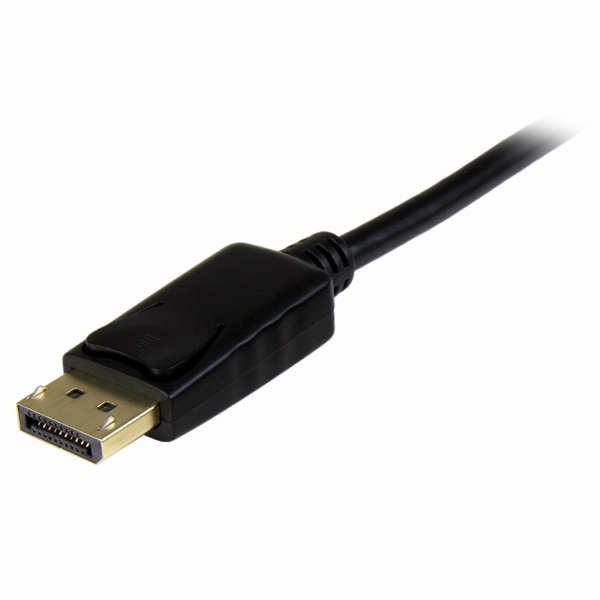 DisplayPort-HDMI変換ケーブル1m4K解像度/UHD対応ディスプレイポート（DP）-HDMIアダプタ（ケーブル内蔵）オス/オス