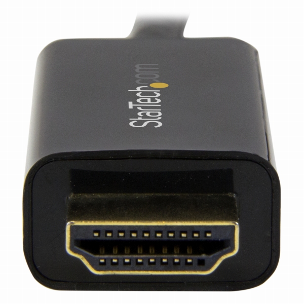 DisplayPort-HDMI変換ケーブル2m4K解像度/UHD対応ディスプレイポート（DP）-HDMIアダプタ（ケーブル内蔵）オス/オス