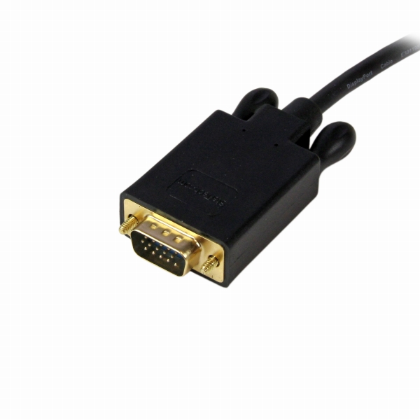 DisplayPort-VGA変換ケーブル91cmディスプレイポート/DP（オス）-VGA（オス）1920x1200