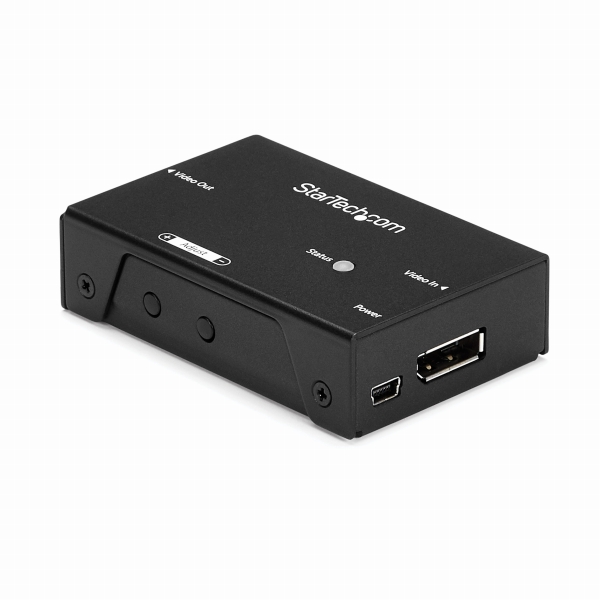 DisplayPortブースターディスプレイポートモニタ延長器DPリピーター4K(60Hz)