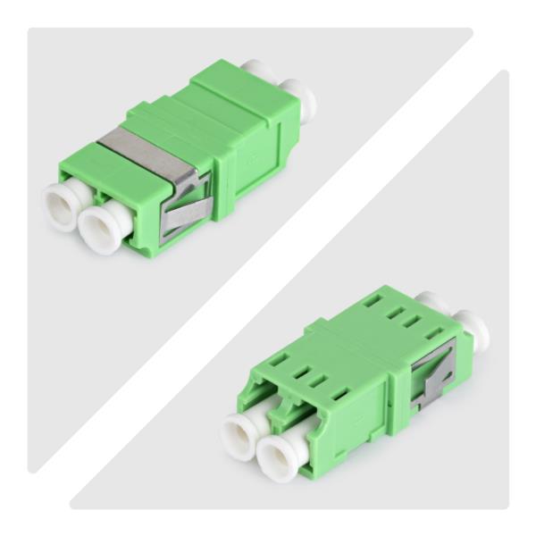 光ケーブル中継コネクター/10個セット/LC-LC/OS2シングルモード/LC-APCデュプレックス/光配線用カプラー