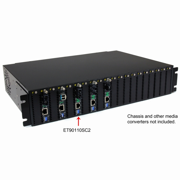 イーサネット光メディアコンバータEthernet(10Base-T/100Base-TX)-光ファイバ(100BASEーFX)