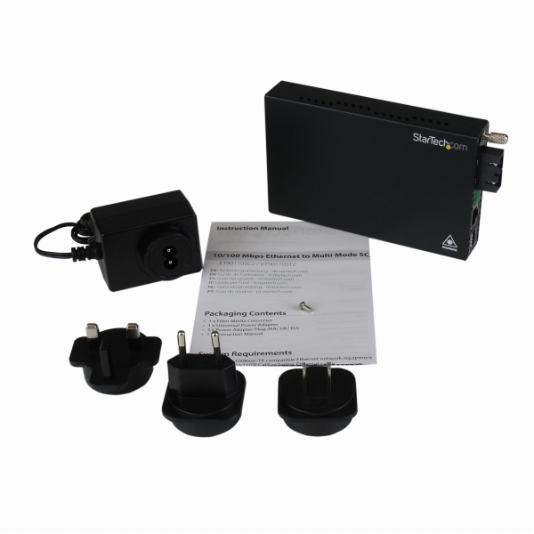 イーサネット光メディアコンバータEthernet(10Base-T/100Base-TX)-光ファイバ(100BASEーFX)