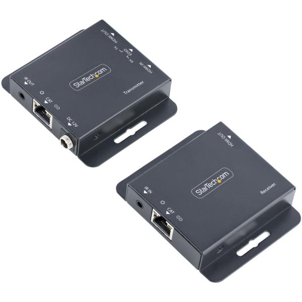 HDMIエクステンダー/Cat6 Cat5e LANケーブル接続/送受信機セット/4K30Hz 40m/映像延長キット