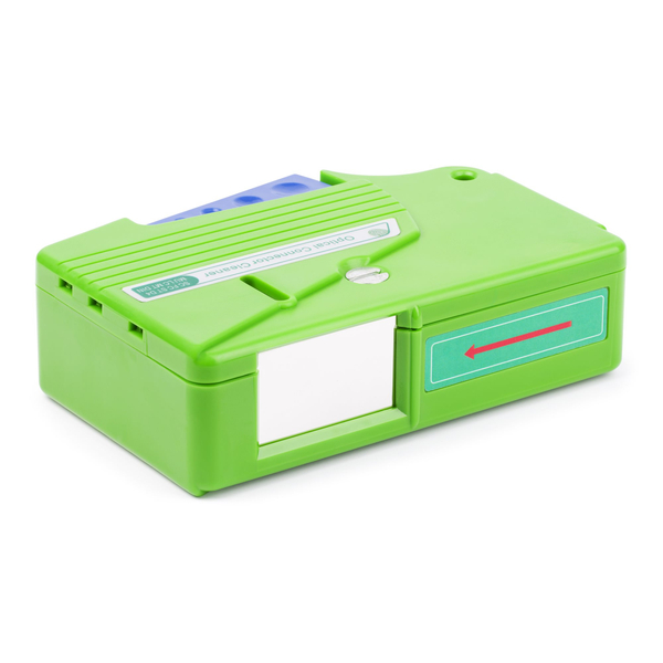 光ファイバーコネクタクリーナー/最大500回使用可能/LC SC ST FCコネクタ対応/光ケーブル プラグ清掃用